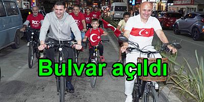 VİZYON BULVARI BAYRAMDA AÇILDI
