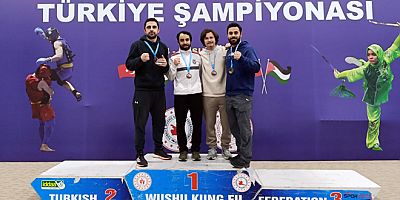 WUSHU DA MADALYALAR YALOVA SPORCULARIN OLDU