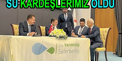 YALOVA BELEDİYESİ 2 İL İLE SU KARDEŞİ OLDU