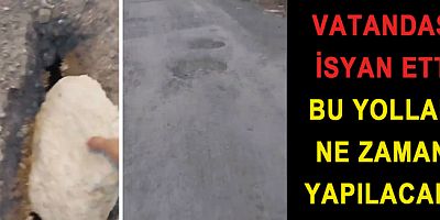 YALOVA BELEDİYESİ BU YOLLARI NE ZAMAN YAPACAK?