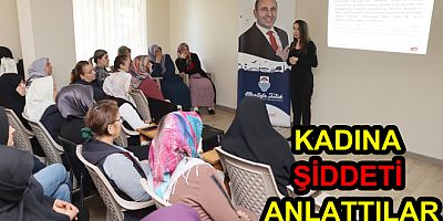 YALOVA  BELEDİYESİ KADINA ŞİDDETİ ANLATTI