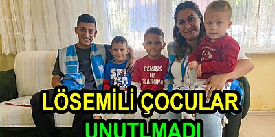 YALOVA BELEDİYESİ LÖSEMİLİ ÇOCUKLARI UNUTMADI