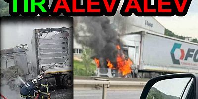 YALOVA BURSA YOLUNDA TIR YANDI