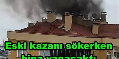 YALOVA’DA 10 KATLI BİNADA YANGIN PANİĞİ YAŞANDI