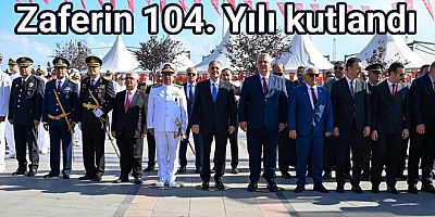 YALOVA’DA 30 AĞUSTOS COŞKUSUNDA ZAFERİN 104. YILI KUTLANDI