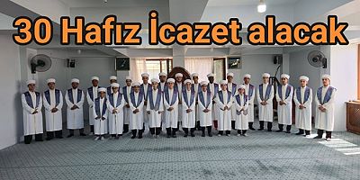 YALOVA’DA 30 HAFIZ İÇİN İCAZET MERASİMİ DÜZENLENİYOR