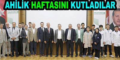 YALOVA’DA 38. AHİLİK HAFTASI COŞKUYLA KUTLANDI