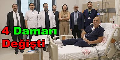 Yalova’da 4 Damar Koroner Bypass Ameliyatı Başarıyla Gerçekleştirildi