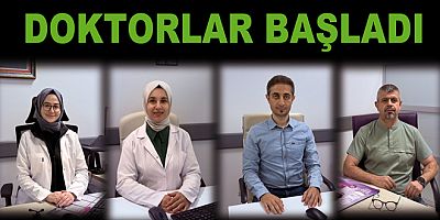 YALOVA’DA 4 YENİ UZMAN HEKİM GÖREVE BAŞLADI