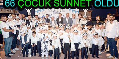 YALOVA’DA 66 ÇOCUK SÜNNET OLDU