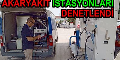  YALOVA’DA AKARYAKIT İSTASYONLARI DENETLENDİ