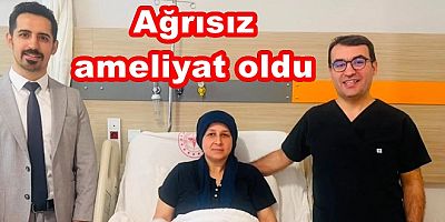 YALOVA'DA AMELİYATSIZ TEDAVİYLE HASTA SAĞLIĞINA KAVUŞTU