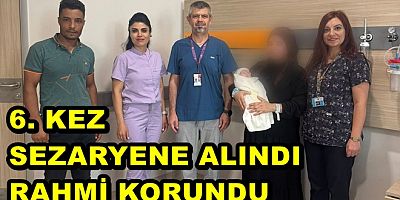 YALOVA’DA ANNE 6. KEZ SEZARYENE ALINDI RAHMİ KORUNDU