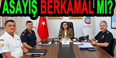 YALOVA’DA ASAYİS OLAYLARI PAYLAŞILDI
