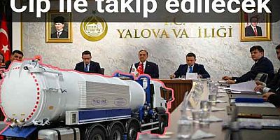 YALOVA’DA ATIKSU TAKİBİNDE YENİ DÖNEM