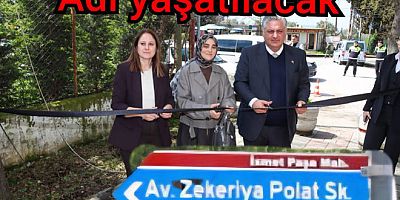 YALOVA’DA AVUKAT ZEKERİYA POLAT’IN İSMİ YAŞATILACAK