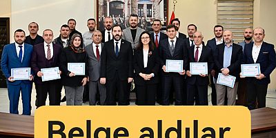 YALOVA’DA BAŞARILI PERSONELE BELGE VERİLDİ