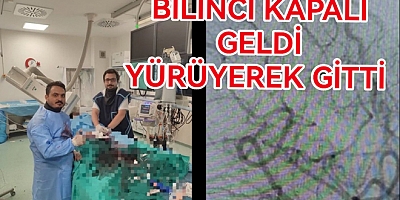 YALOVA’DA BEYİN ANEVRİZMASI TEDAVİ EDİLDİ
