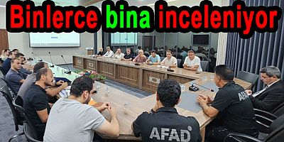 YALOVA’DA BİNLERCE BİNANIN ENVANTERİ ÇIKARTILIYOR
