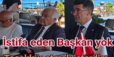 YALOVA'DA CHP’DEN İSTİFA EDEN BELEDİYE BAŞKANI YOK