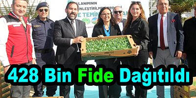 Yalova’da Çiftçiye 428 Bin Fide Dağıtıldı