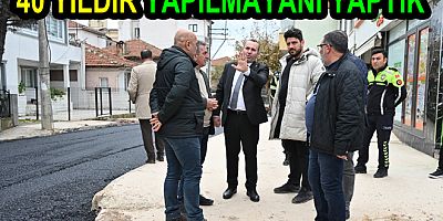 YALOVA’DA DEĞİŞMEYEN ALTYAPIYI YENİLEDİK