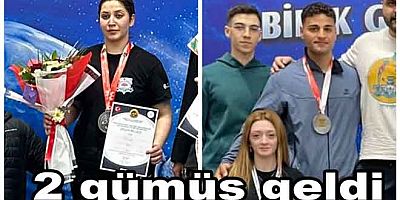 YALOVA’DA DEMİR BİLEKLERDEN İKİ TÜRKİYE İKİNCİLİĞİ