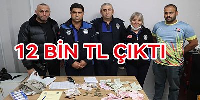 YALOVA’DA DİLENCİDEN 12 BİN TL’DEN FAZLA ÇIKTI