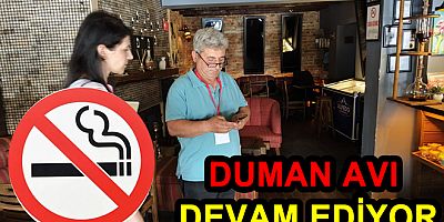 YALOVA'DA DUMAN AVI BAŞLADI
