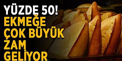 YALOVA'DA EKMEK 15 TL OLACAK
