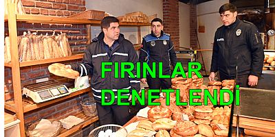 YALOVA’DA FIRINLAR DENETLENDİ