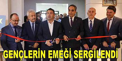 YALOVA’DA GENÇLERİN EL EMEĞİ ESERLERİ GÖZ DOLDURDU