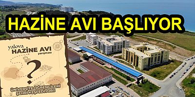 YALOVA’DA HAZİNE AVI YARIŞMASI BAŞLIYOR