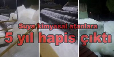 YALOVA’DA İÇME SUYU DAVASINDA 3 SANIĞA 5’ER YIL HAPİS