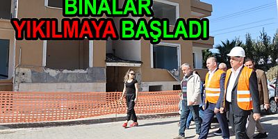 YALOVA DA KENTSEL DÖNÜŞÜM BAŞLADI