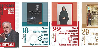 YALOVA DA KÜLTÜR İLBER ORTAYLI İLE BAŞLIYOR