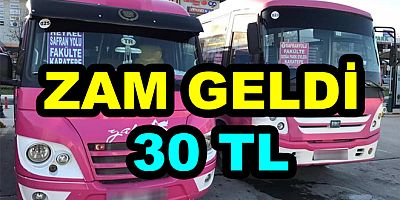 YALOVA’DA MİNİBÜS ÜCRETLERİNE ZAM GELDİ