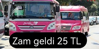 YALOVA’DA MİNİBÜSE ZAM GELDİ