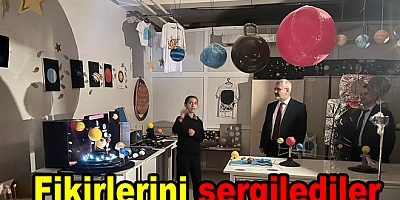 YALOVA’DA ÖĞRENCİLERİN FİKİRLERİ SERGİLEDİ