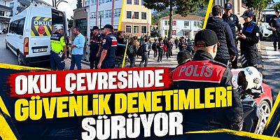 YALOVA’DA OKUL ÇEVRELERİNDE GÜVENLİK DENETİMLERİ SÜRÜYOR