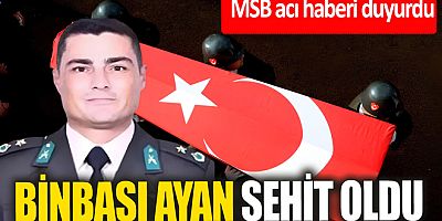 YALOVA'DA OTURAN BİNBAŞI ŞEHİT OLDU