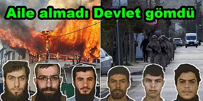 YALOVA’DA POLİSLERİ ŞEHİT EDENLER TERÖRİSTLER GÖMÜLDÜ