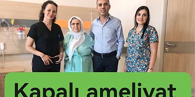 YALOVA'DA RAHİM SARKMASI AMELİYATI YAPILDI