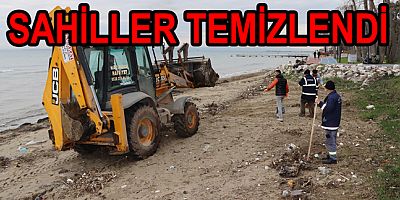 YALOVA DA SAHİLLERİ TEMİZLİYORUZ