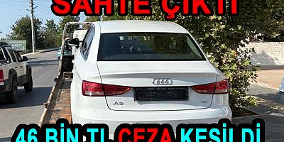 YALOVA’DA SAHTE PLAKALI ŞOFÖRE BÜYÜK CEZA KESİLDİ