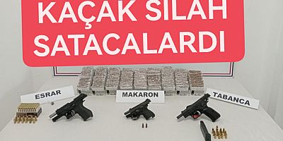 YALOVA DA SİLAH KAÇAKÇISI YAKALANDI