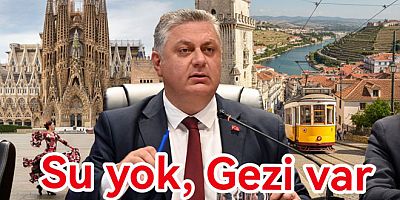 YALOVA’DA SU YOK, BAŞKAN AVRUPA YOLUNDA