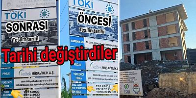 YALOVA’DA TOKİ EVLERİ TESLİM EDEMEDİ TARİH DEĞİŞTİRDİ