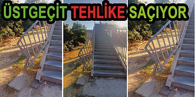 YALOVA'DA ÜST GEÇİTTE BÜYÜK TEHLİKE