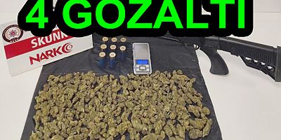 Yalova'da Uyuşturucu Operasyonunda 4 Gözaltı
